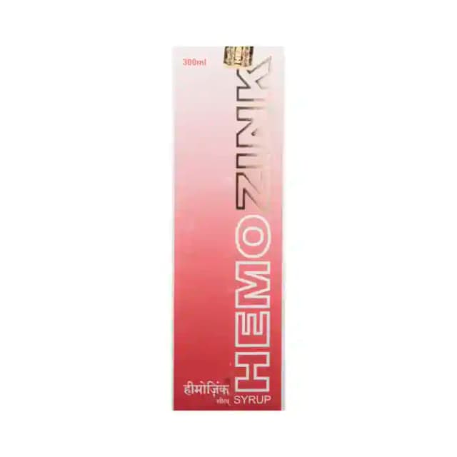 Hemozink Syrup (1 Bottle of 300 ml Syrup)