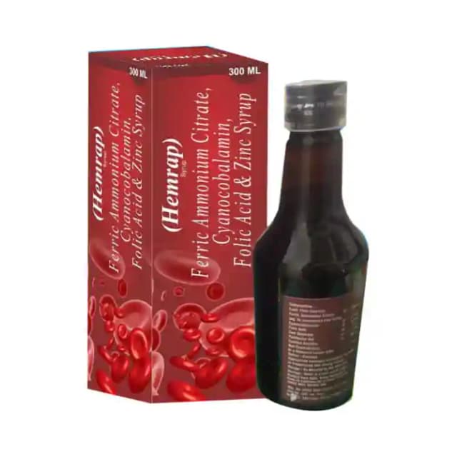 Hemrap Syrup (1 Bottle of 300 ml Syrup)
