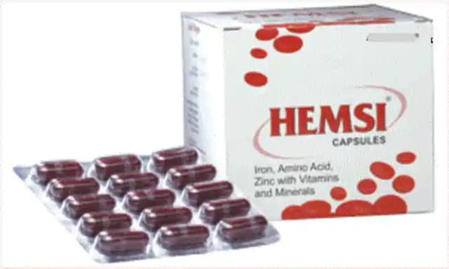 Hemsi (1 Strip Of 15 capsules)