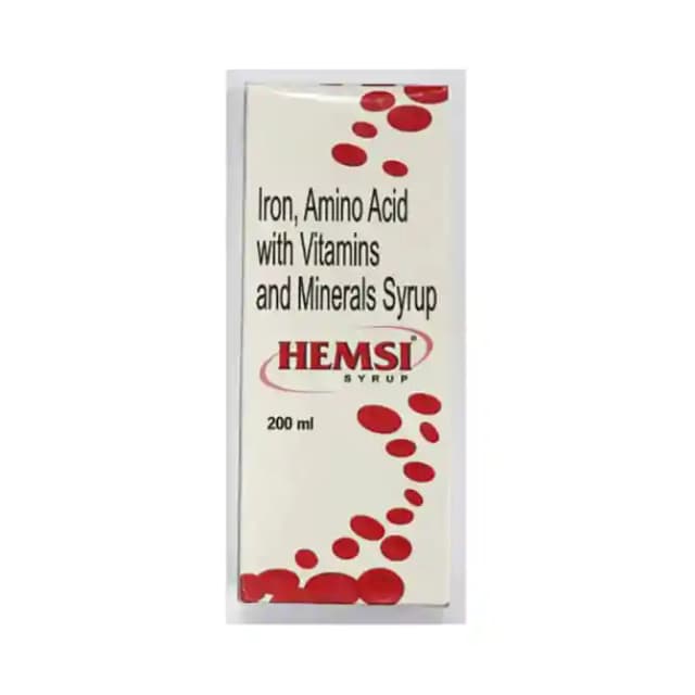 Hemsi Syrup (1 Bottle of 200 ml Syrup)