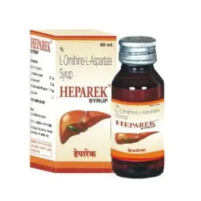 Heparek Syrup (1 Bottle of 60 ml Syrup)