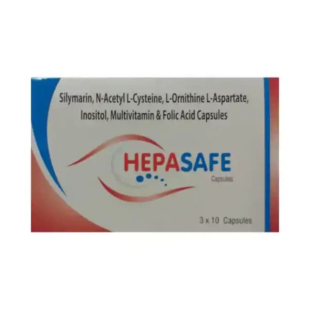 Hepasafe (1 Strip Of 10 capsules)