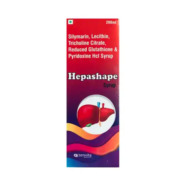 Hepashape Syrup (1 Bottle of 200 ml Syrup)