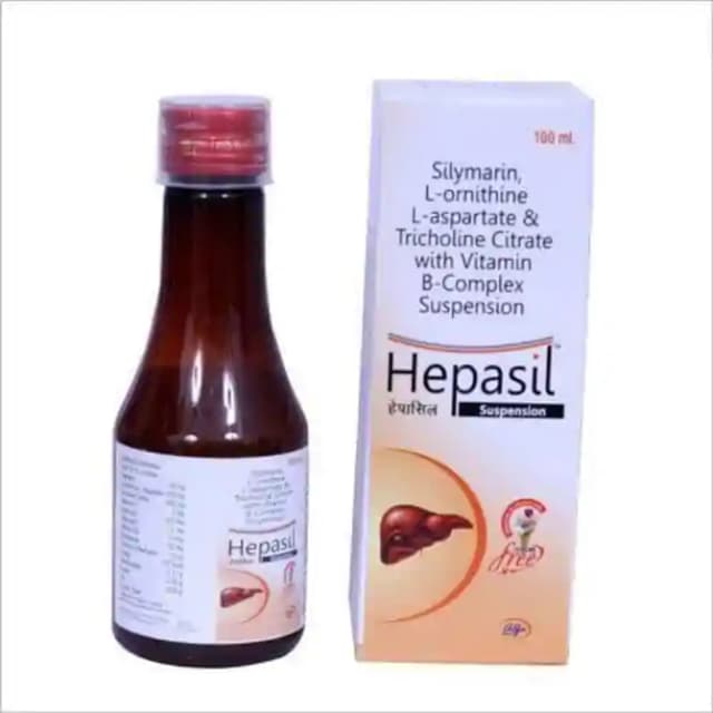 Hepasil Syrup (200 ml in 1 bottle)