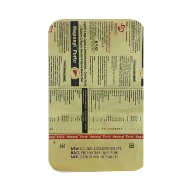 Hepasyl Forte (1 Strip Of 10 tablets)