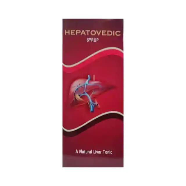 Hepatovedic Syrup (1 Bottle of 200 ml Syrup)