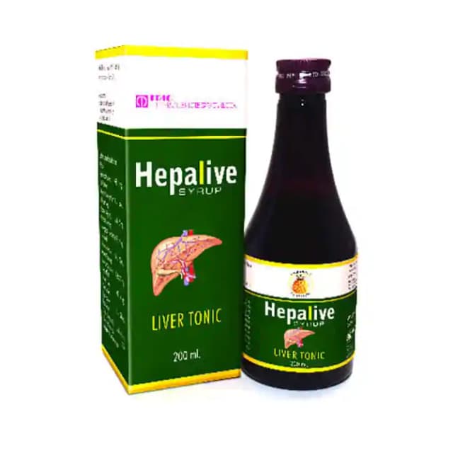 Heplive Syrup (1 Bottle of 200 ml Syrup)