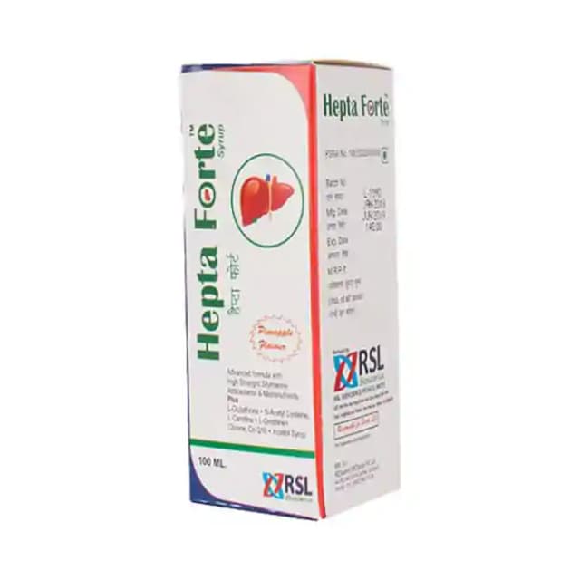 Hepta Forte Syrup (1 Bottle of 100 ml Syrup)