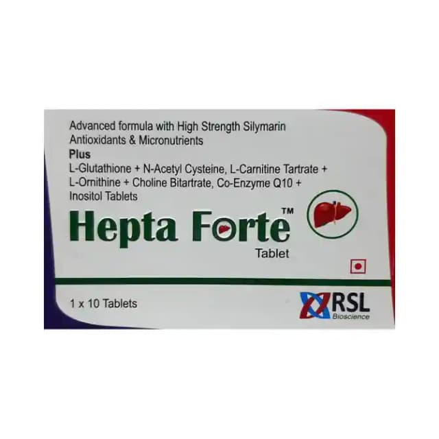 Hepta Forte (1 Strip Of 10 tablets)
