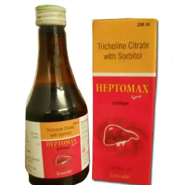 Heptomax Syrup (1 Bottle of 200 ml Syrup)
