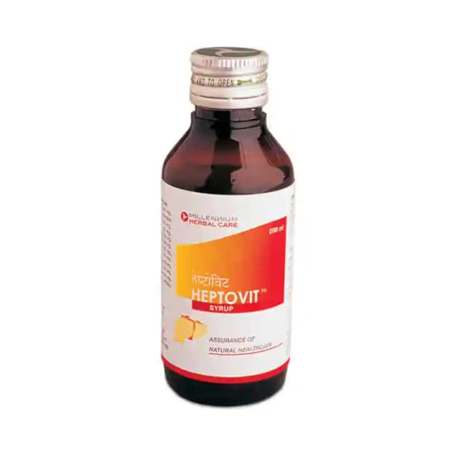 Heptovit Syrup (1 Bottle of 200 ml Syrup)