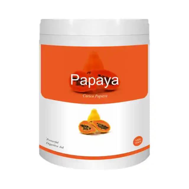 Herb Essential Papaya (1 Jar Of 1000 tablets)