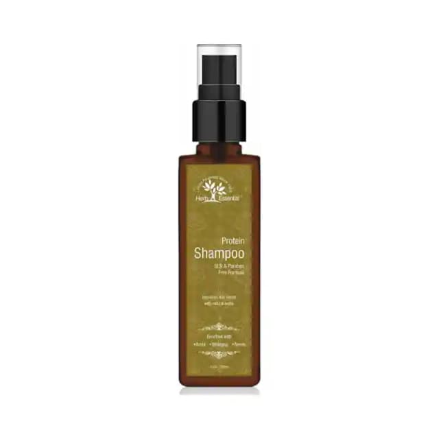 Herb Essential Protein Shampoo (1 Pump Bottle of 100 ml Shampoo)