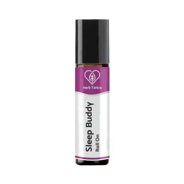 Herb Tantra Sleep Buddy Roll On (1 Roll-on Bottle of 9 ml Oil)