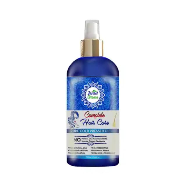 Herbal Greens Complete Hair Care (1 Pump Bottle of 200 ml Oil)