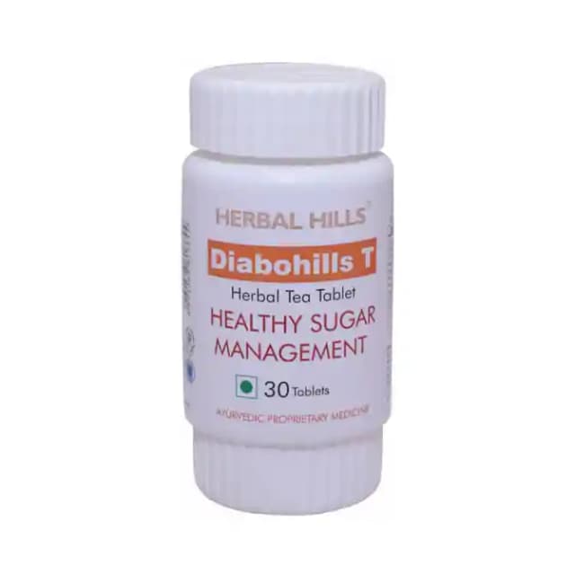 Herbal Hills Diabohills T (1 Bottle of 30 tablets)