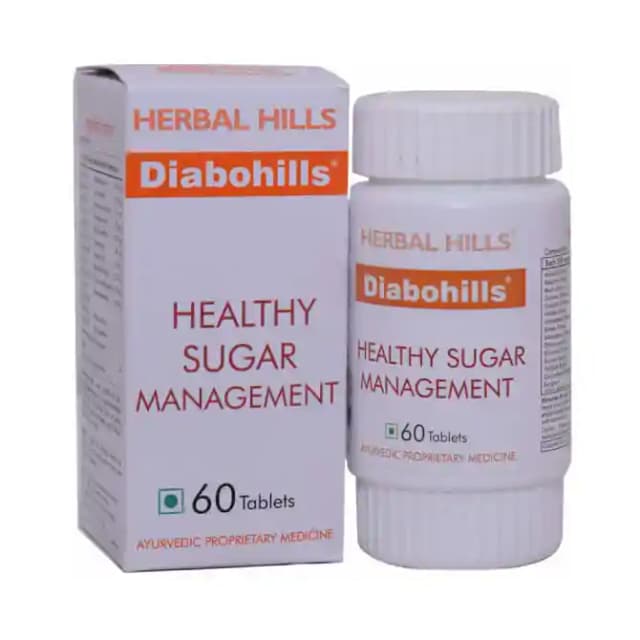 Herbal Hills Diabohills (1 Bottle of 60 tablets)