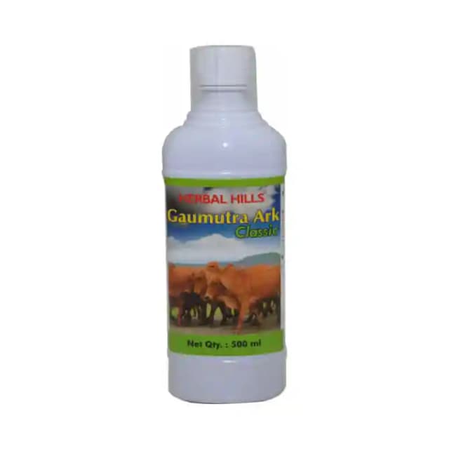Herbal Hills Gaumutra Ark Classic (1 Bottle of 500 ml Ark)
