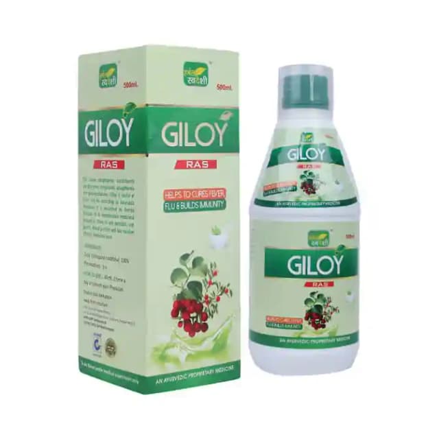 Herbal Swadeshi Giloy Ras (1 Bottle of 500 ml Liquid)