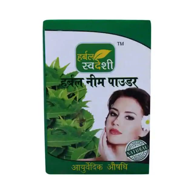 Herbal Swadeshi Herbal Neem Powder (1 Box Of 100 gm Powder)