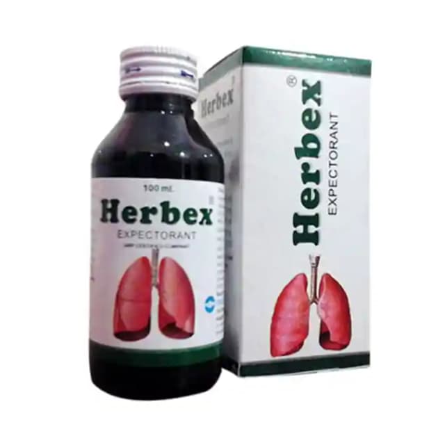 Herbex Expectorant (1 Bottle of 100 ml Expectorant)