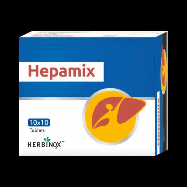 Herbinox Hepamix (1 Strip Of 10 tablets)