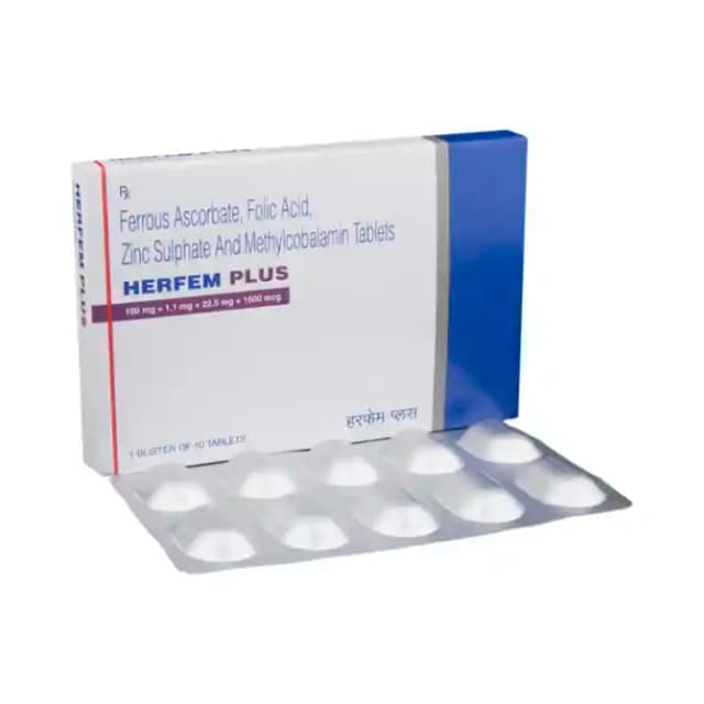 Herfem Plus (1 Strip Of 10 tablets)