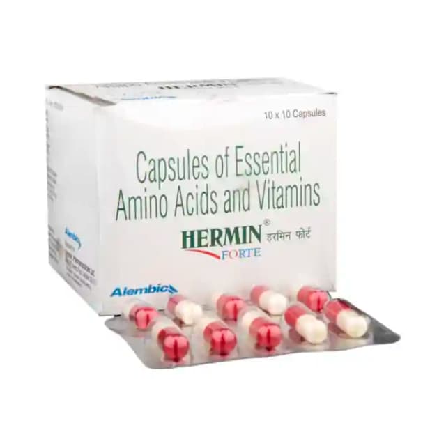 Hermin Forte (1 Strip Of 10 capsules)
