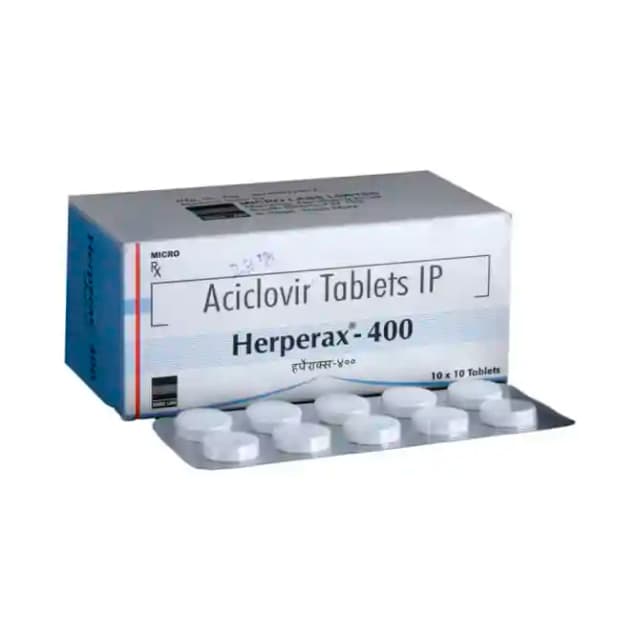 Herperax 400 (10 tablets in 1 strip)