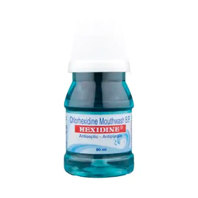 Hexidine Mouth Wash Small (80 ml in 1 bottle)