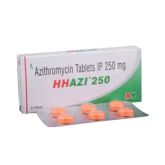 HHAZI 250 (6 tablets in 1 strip)