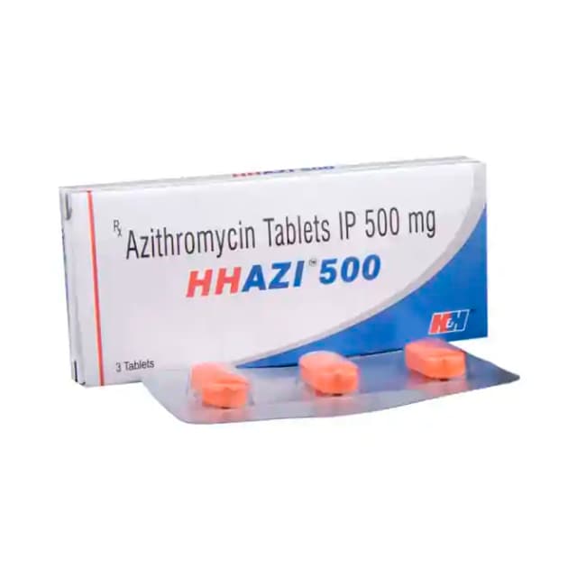 HHAZI 500 (5 tablets in 1 strip)