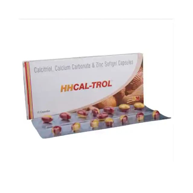 Hhcal Trol (1 Strip Of 15 soft gelatin capsules)