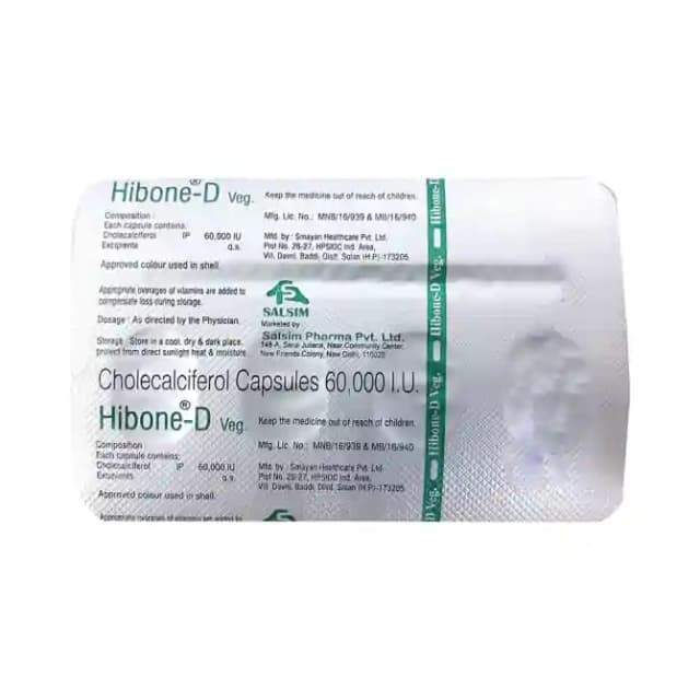 Hibone D (1 Strip Of 4 capsules)
