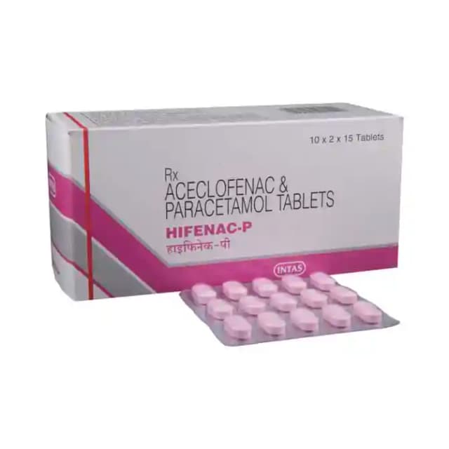 Hifenac P (15 tablets in 1 strip)