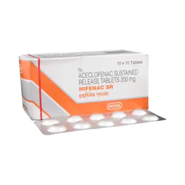 Hifenac SR (10 tablets sr in 1 strip)
