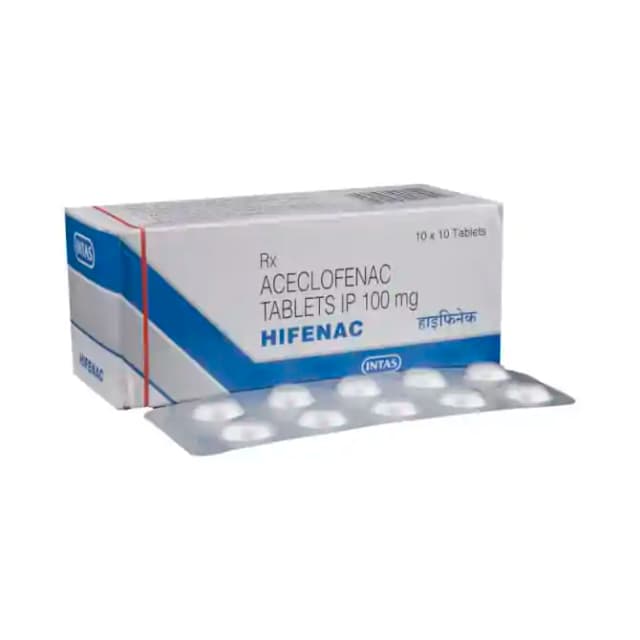 Hifenac (10 tablets in 1 strip)