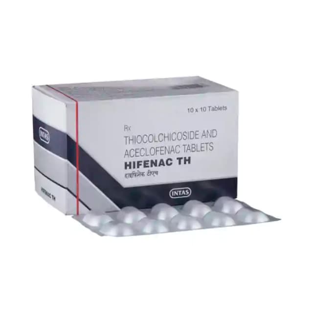 Hifenac TH (10 tablets in 1 strip)