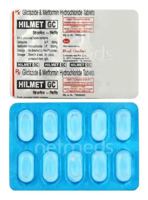 Hilmet GC (10 tablets in 1 strip)