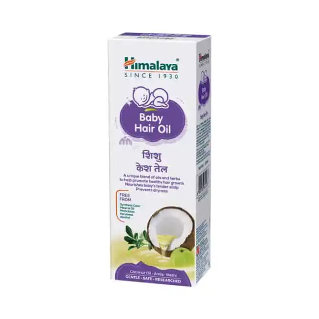 Himalaya Baby Hair Oil (1 Bottle of 100 ml Oil)