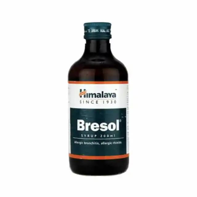 Himalaya Bresol Syrup (1 Bottle of 200 ml Syrup)