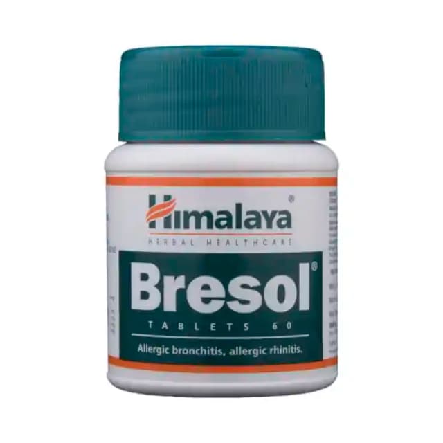 Himalaya Bresol Tablets (1 Bottle of 60 tablets)