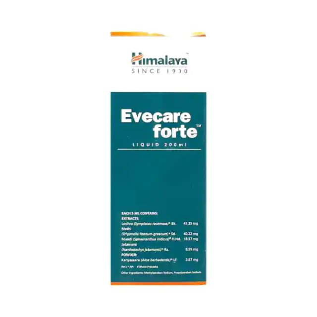 Himalaya Evecare Forte Liquid (1 Bottle of 200 ml Liquid)