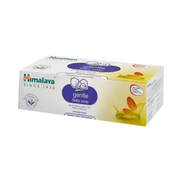 Himalaya Gentle Baby Soap (125gm Each) (1 Box Of 6 soaps)