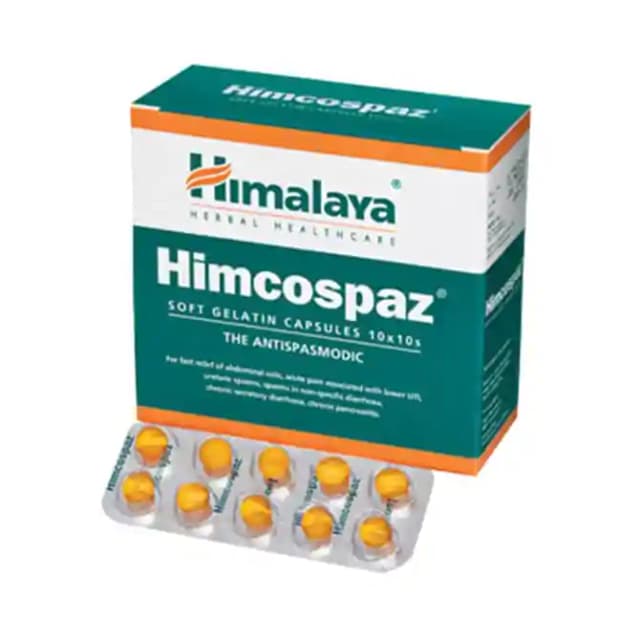 Himalaya Himcospaz (1 Strip Of 10 capsules)