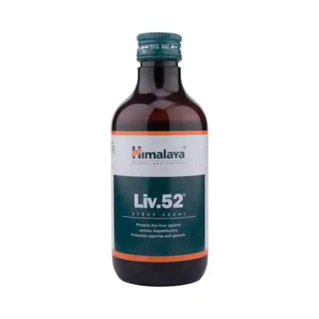 Himalaya Liv.52 Syrup Large (1 Bottle of 200 ml Syrup)