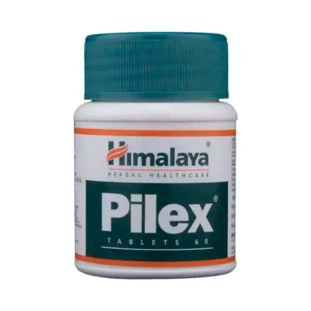 Himalaya Pilex (60 Tablets in 1 bottle)