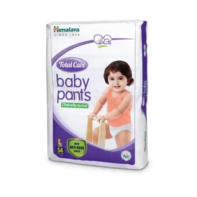 Himalaya Total Care Baby Pants Large (1 Packet Of 54 pieces)