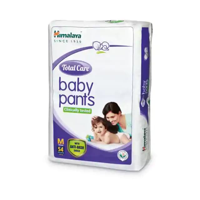 Himalaya Total Care Baby Pants Medium (1 Packet Of 54 pieces)