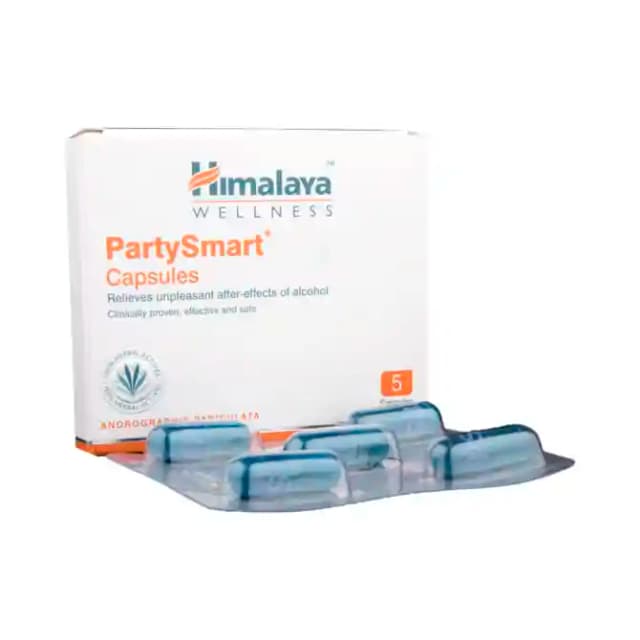 Himalaya Wellness PartySmart (1 Strip Of 5 capsules)